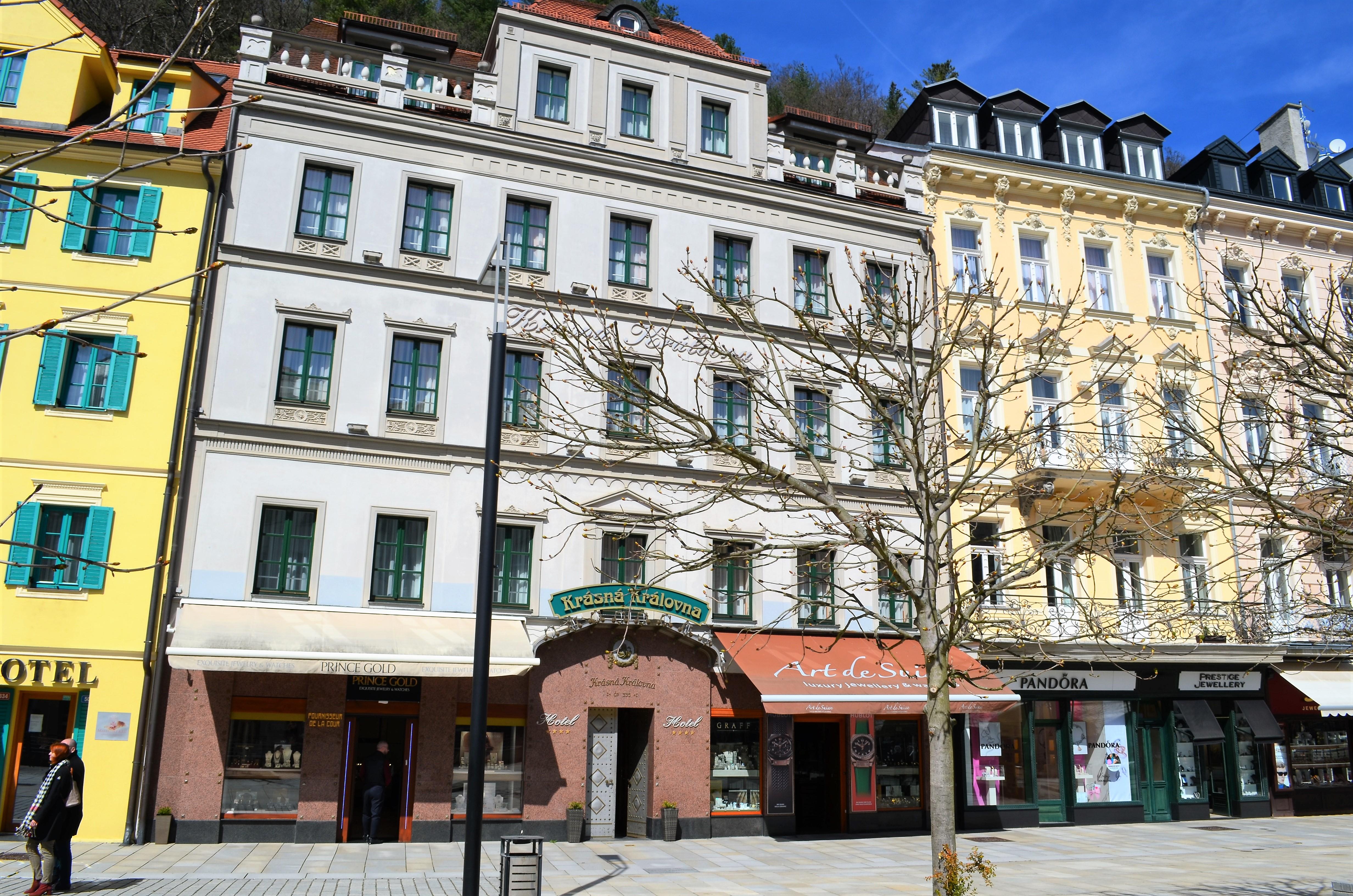 Hotel Renesance Krasna Kralovna Karlovy Vary Esterno foto